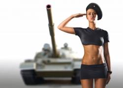 Каждому танкисту по танкистке